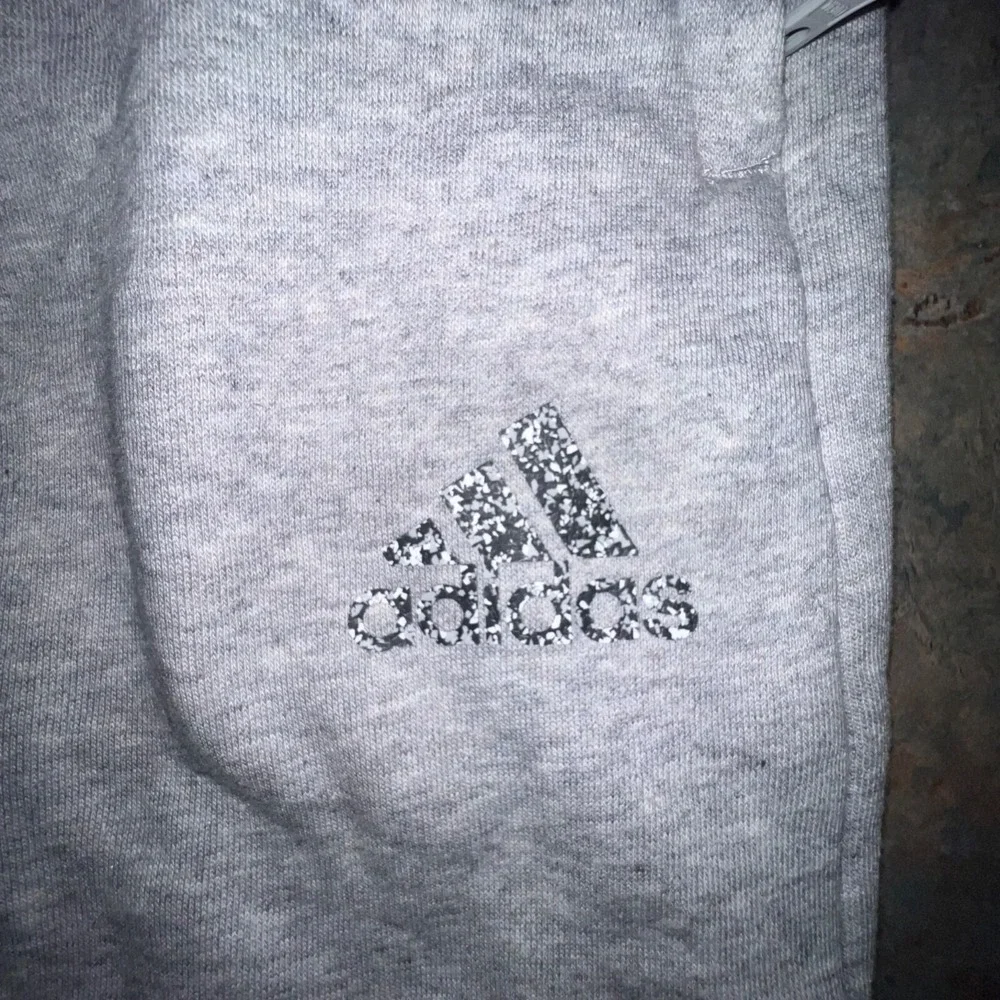 Adidas Mens 2XL Multi Sport Shorts‎ Grey Heather - Elastic Waist Drawstring